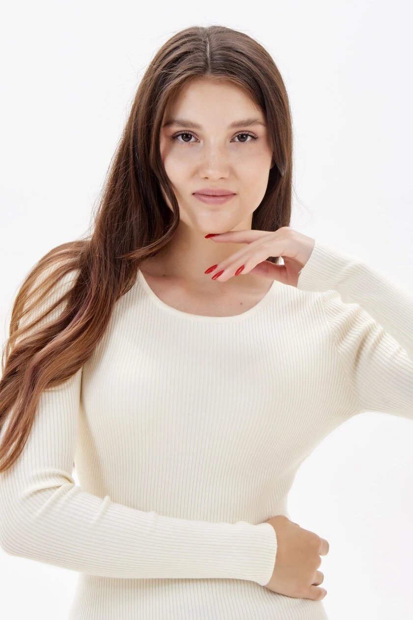 Джемпер Selfie, размер S, белый — фото 1