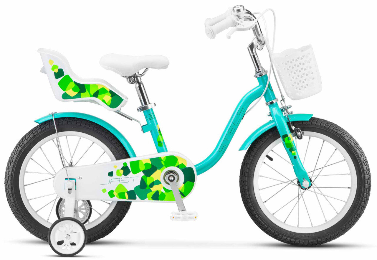 Детский велосипед Stels Jast KB 16" Z010 (2025) 16 Бирюзовый (100-120 см)