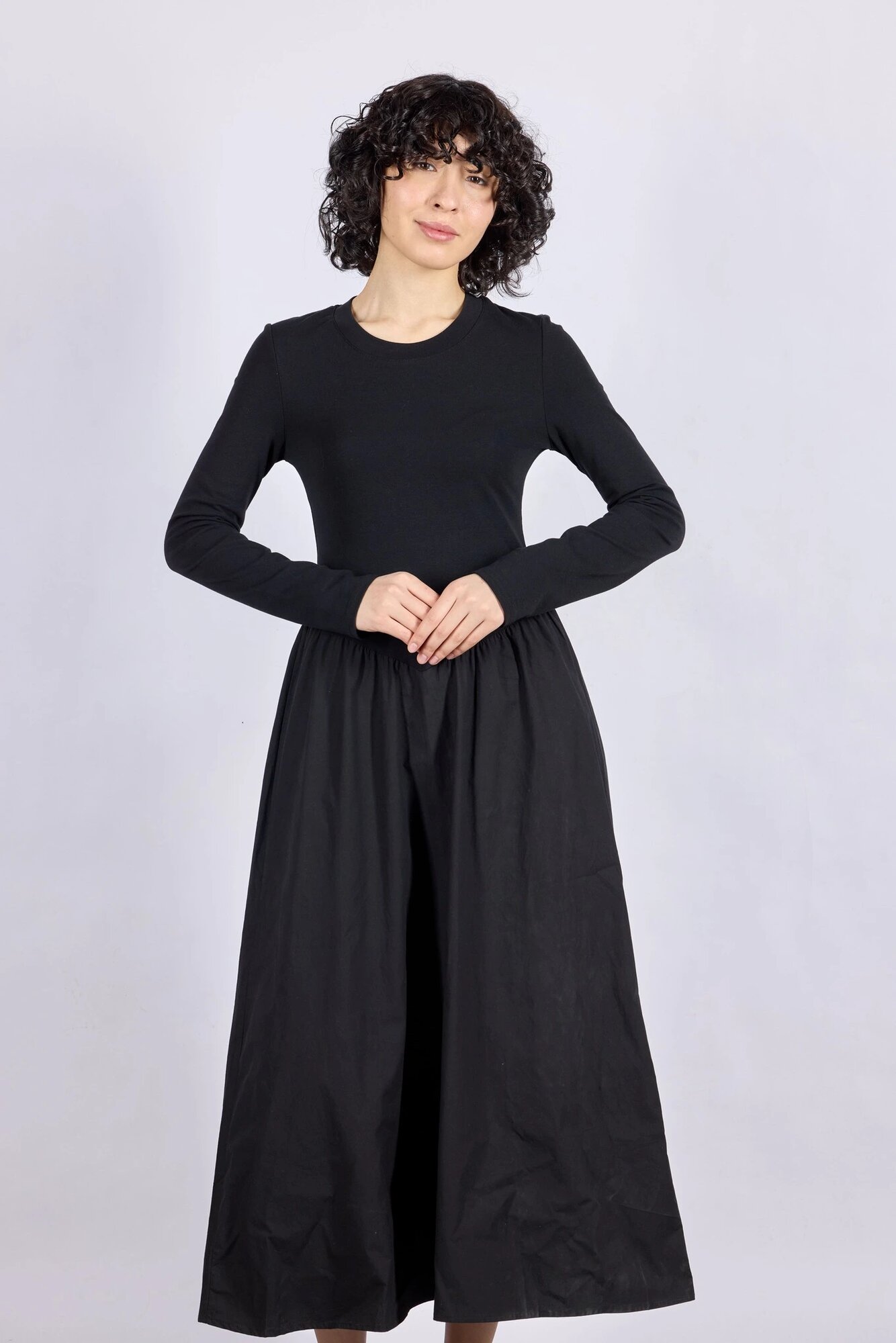 Платье Selfie, размер XS, черный — фото 1