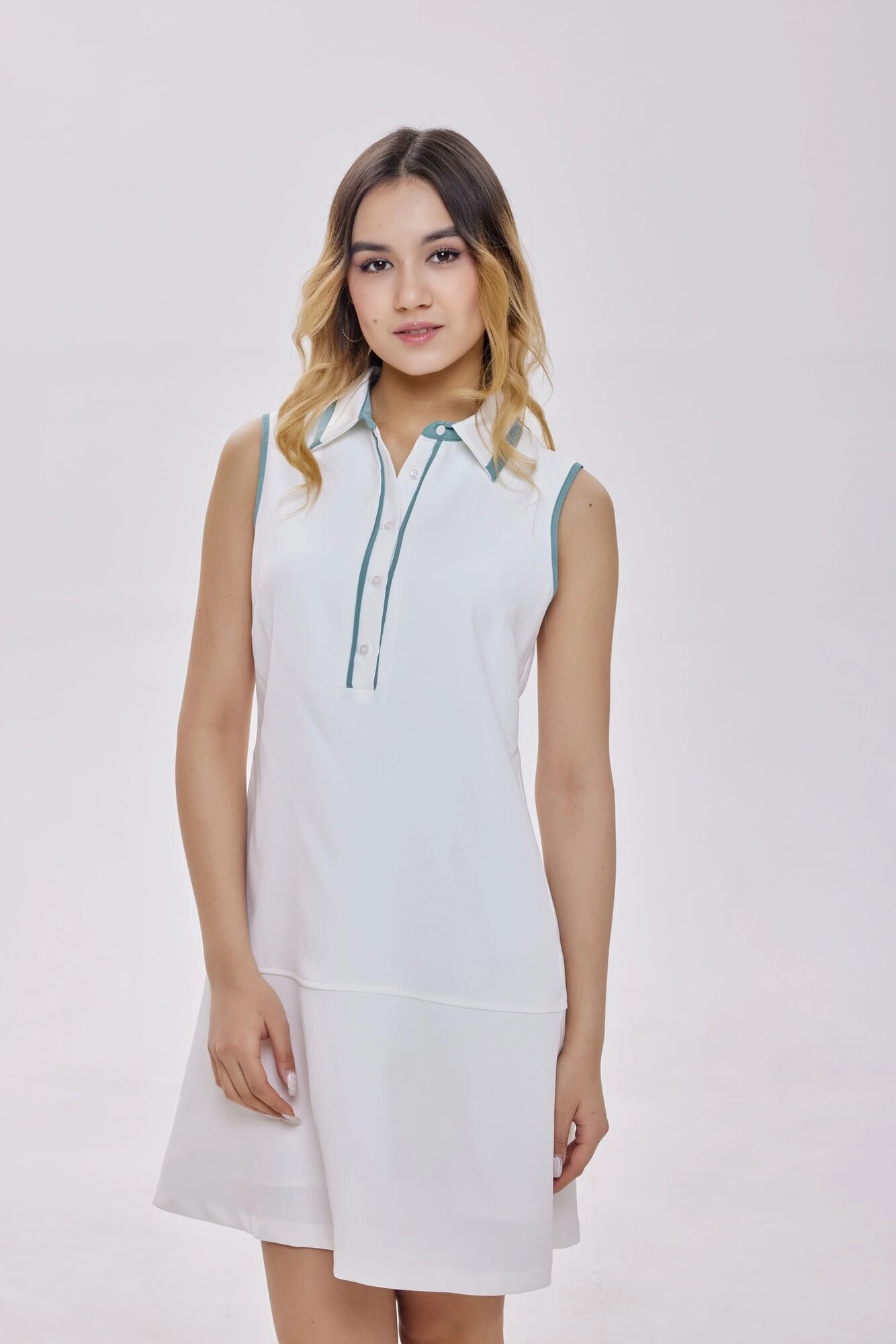 Платье Selfie, размер XS, белый — фото 1