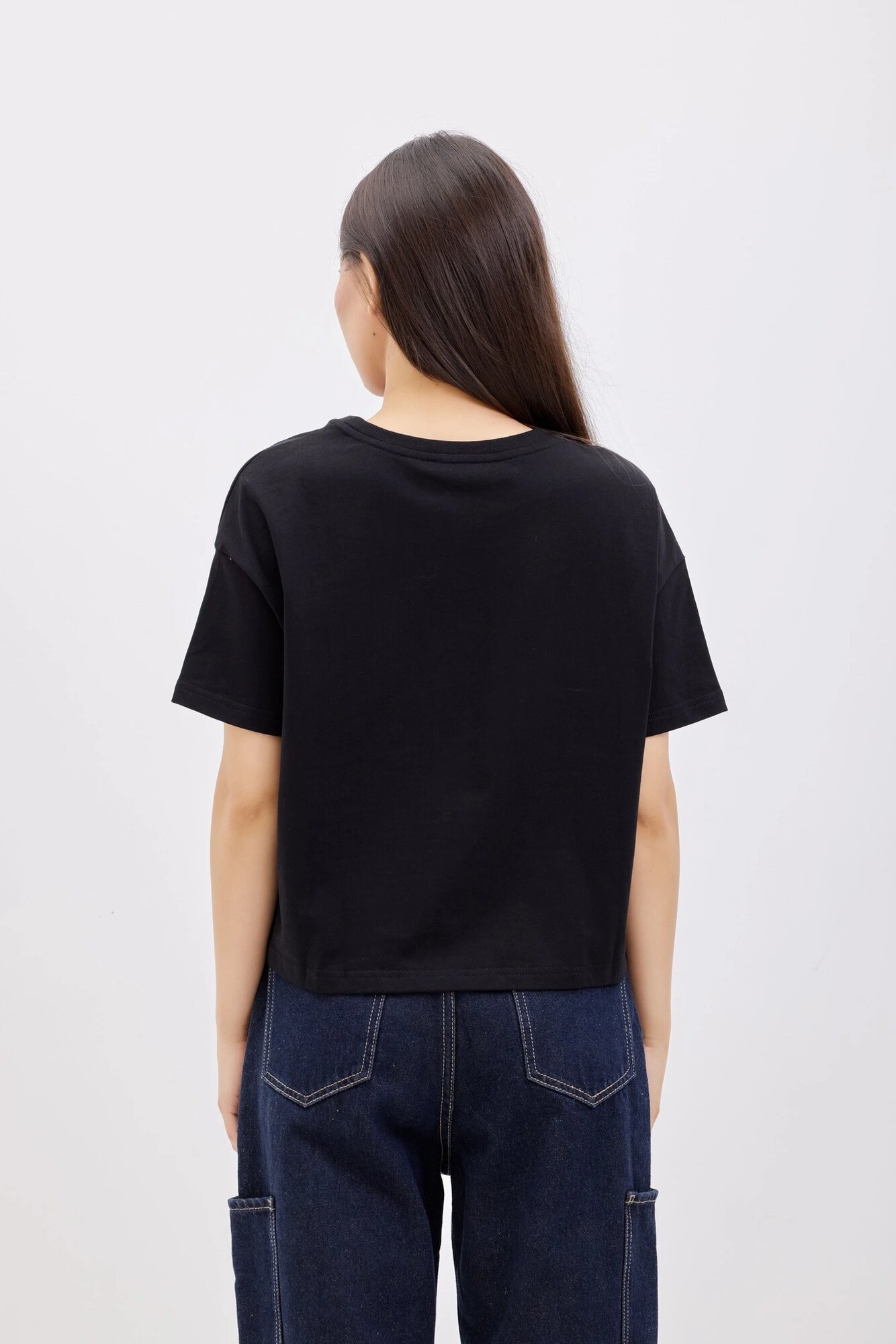 Футболка Selfie, размер M, черный — фото 1