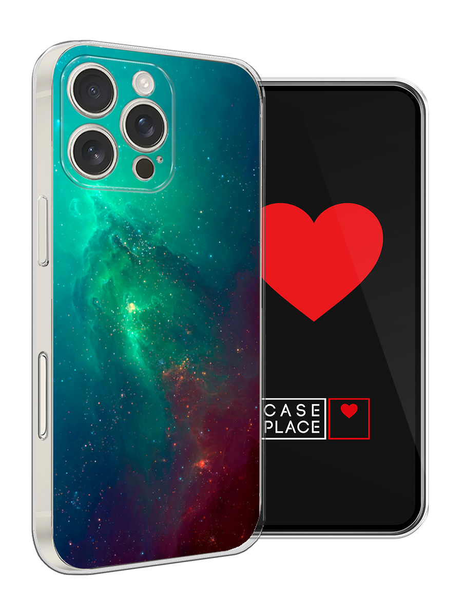 Чехол на Apple iPhone 16 Pro Max / Айфон 16 Про Макс с принтом Космос 12 — фото 1