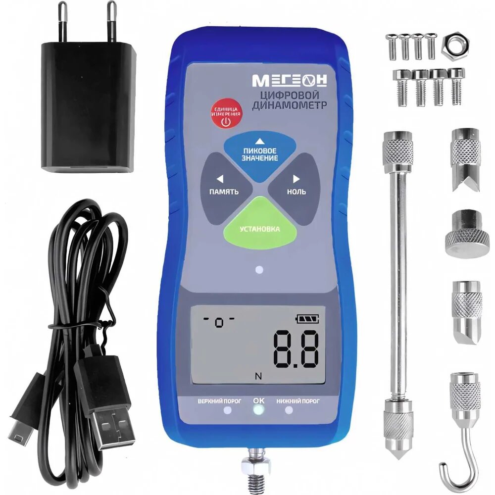 Мегеон Динамометр 53500 с поверкой к0000033367 — фото 1