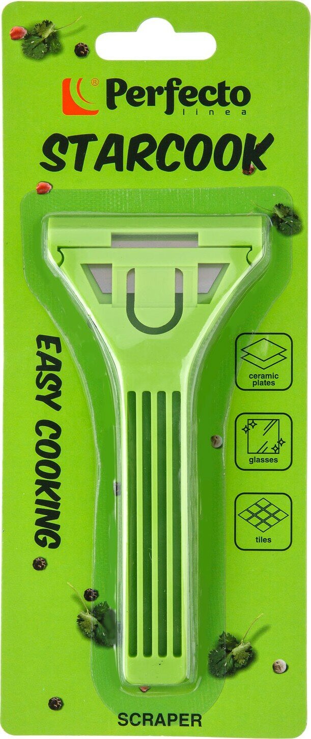 Скребок PERFECTO LINEA Starcook для чистки керамических плит (45-140641) — фото 1