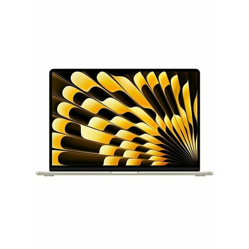 Ноутбук Apple MacBook Air 13 2025 M4, RAM 16 ГБ, SSD 512 ГБ, Starlight (сияющая звезда), английская раскладка