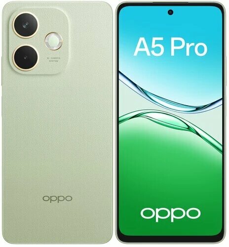 Смартфон OPPO A5 Pro 256 ГБ зеленый