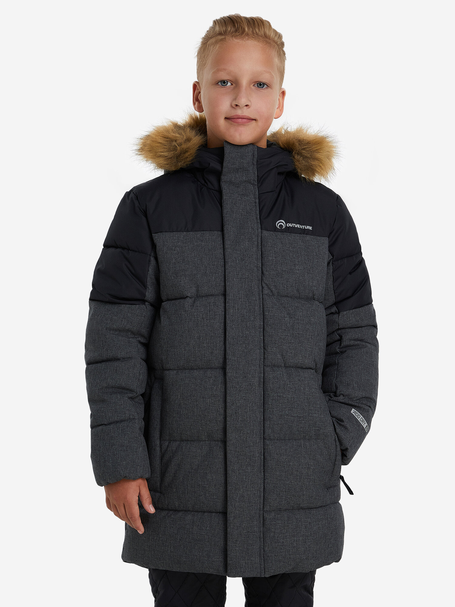 Куртка OUTVENTURE Travel Boys Faux Down Jacket