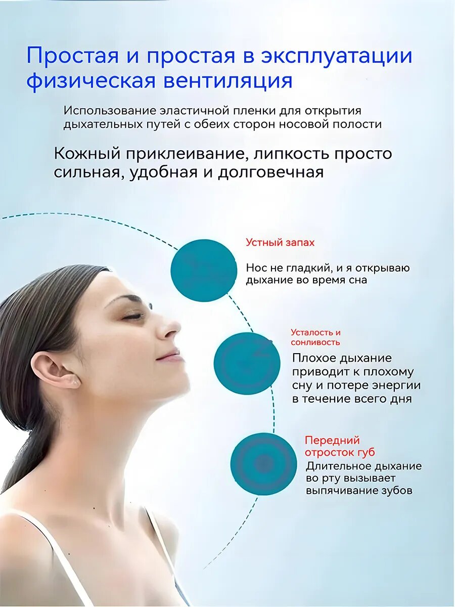 Изображение Пластырь ингалятор от насморка,12 шт