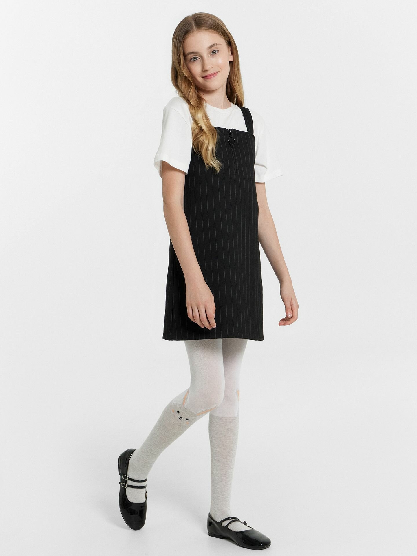 Колготки MARK FORMELLE для девочек, размер 104-110, белый — фото 1