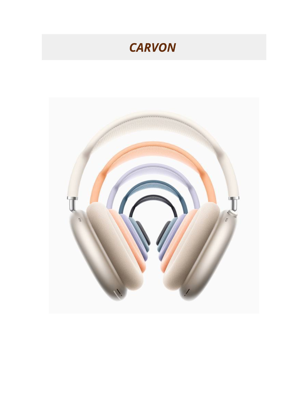 Наушники беспроводные AirPods Max 2 Люкс Copiya 1:1, silver