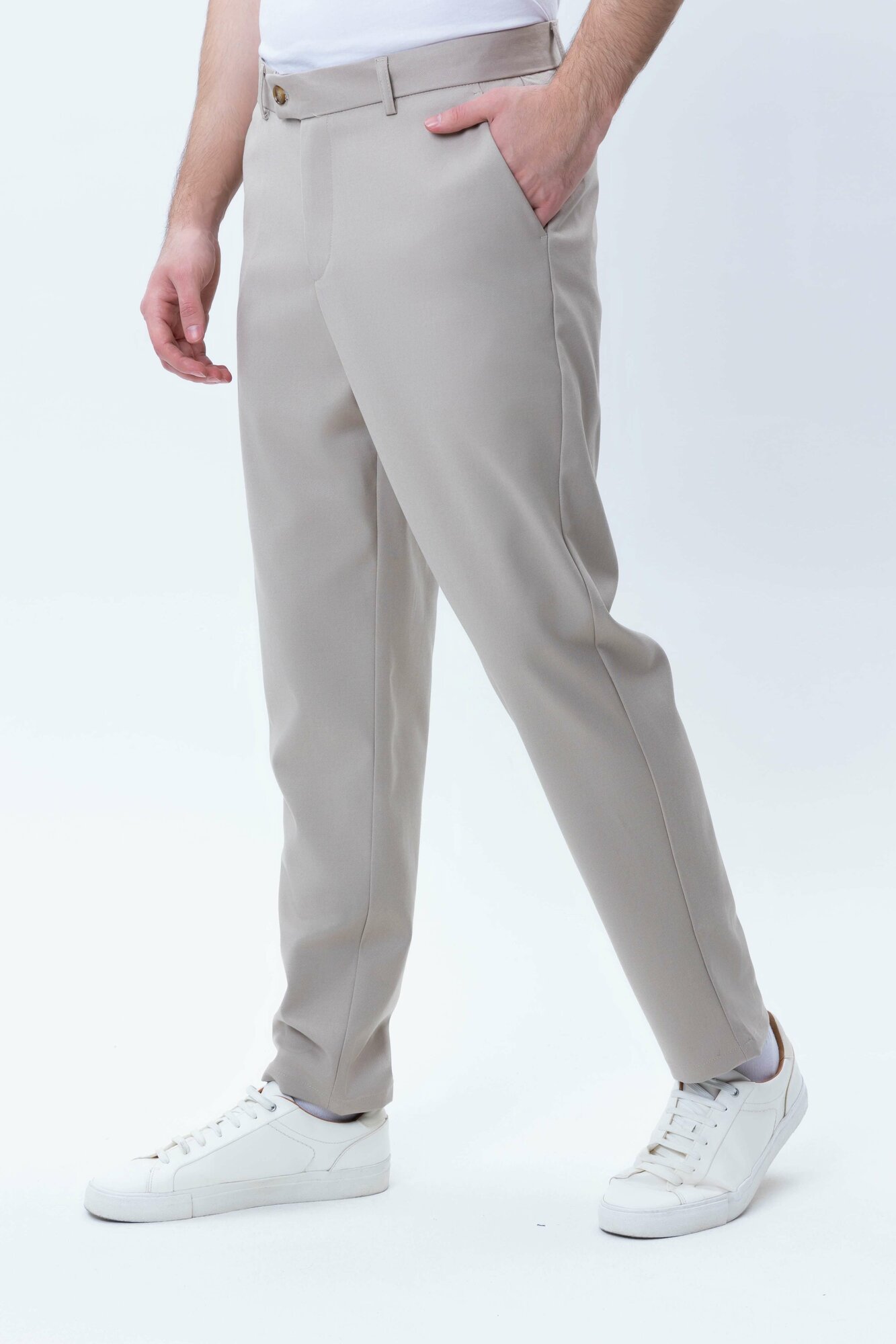 Брюки классические TERRA PRO, размер 32, beige — фото 1