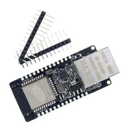 WT32-ETH01 Встроенный последовательный порт сети Ethernet Bluetooth-совместимый комбинированный шлюз Wi-Fi MCU ESP32 Беспроводная плата модуля, no soldered pins