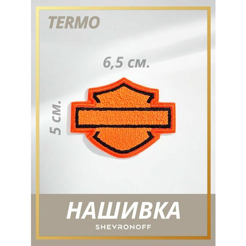 Нашивка Ladies of Harley крылья SHEVRONOFF