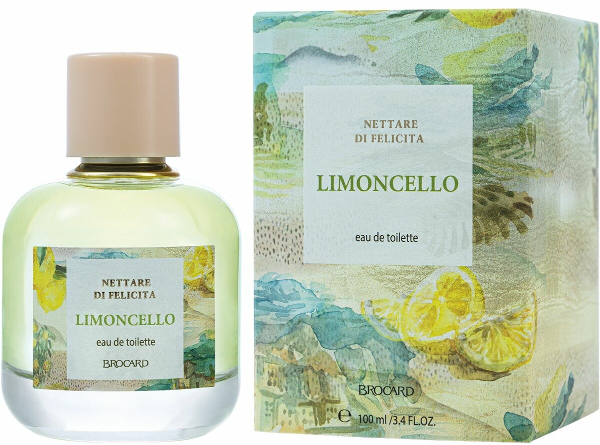 Brocard. Туалетная вода женская Nettare di Felicita. Limoncello, 100 мл