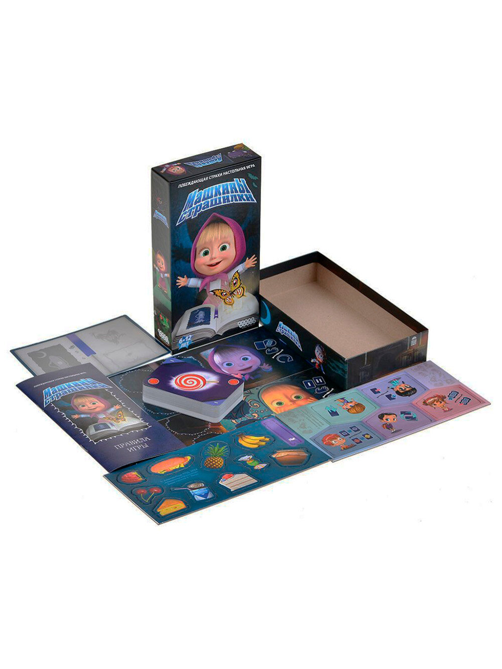 Настольная игра HOBBY WORLD Машкины страшилки, квест, для всей семьи, от 6 лет — фото 1