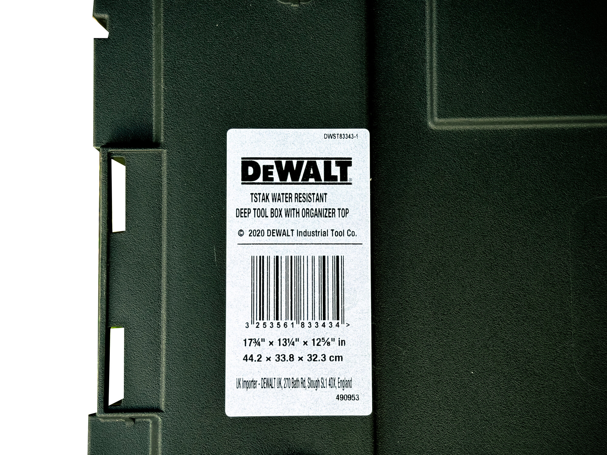 Ящик для инструмента DEWALT TSTAK 2.0 DWST83343-1 — фото 1