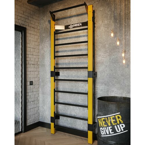 фото Профессиональная шведская стенка domsen fitness ds45 yellow
