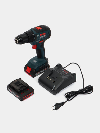 Профессиональный дрель-шуруповёрт Bosch GSR 18V-50 – мощная аккумуляторная модель (18В) с быстрозажимным патроном. — фото 1