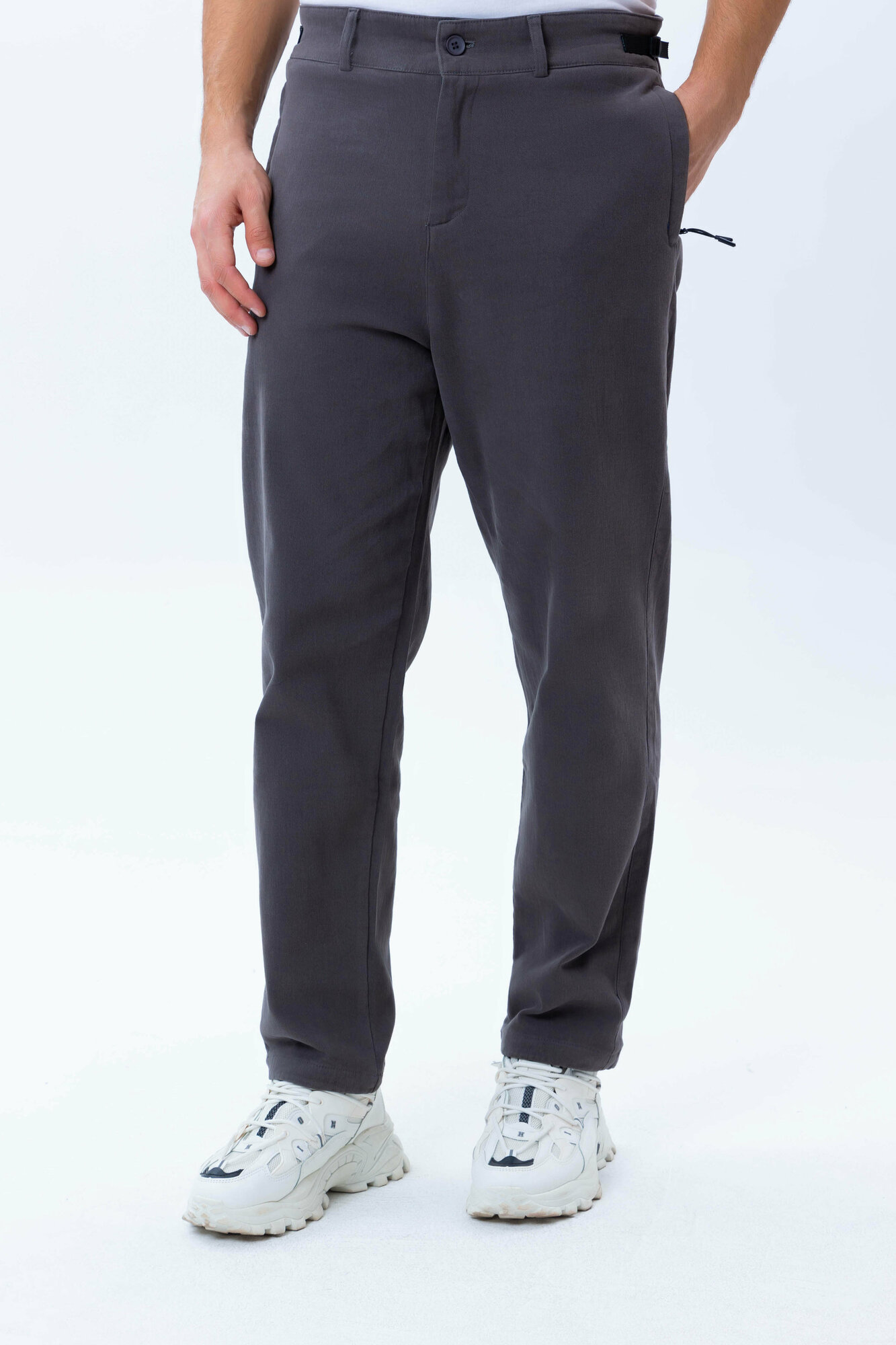 Брюки джоггеры TERRA PRO, размер 31, dark grey