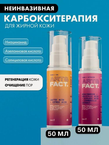 Изображение товара ART&FACT. / Набор неинвазивной карбокситерапии для жирной кожи лица