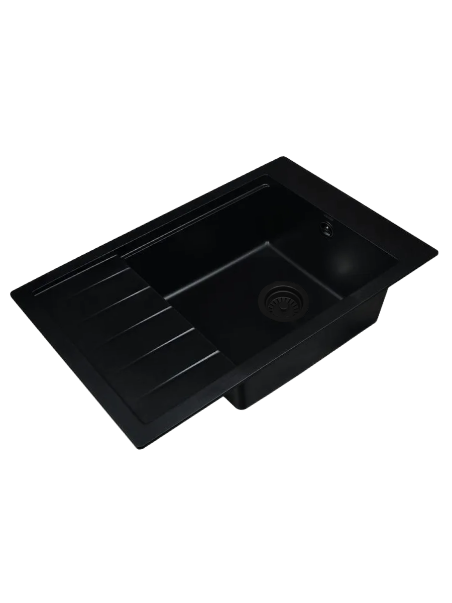 Мойка для кухни из искусственного камня WISENT MWP780-25 Оникс 770*510*220 (беларусь) — фото 1