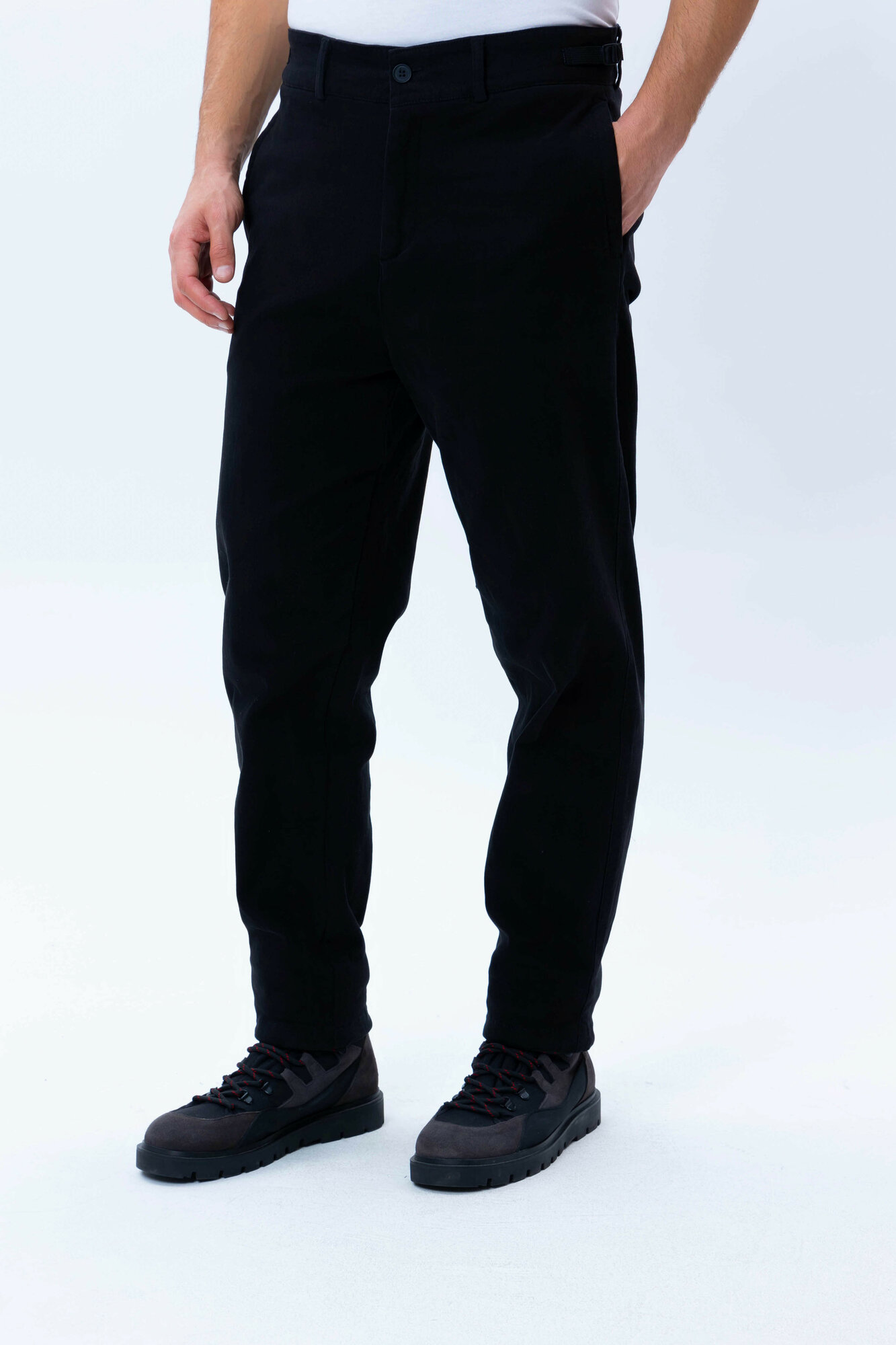 Брюки спортивные TERRA PRO, размер 33, black