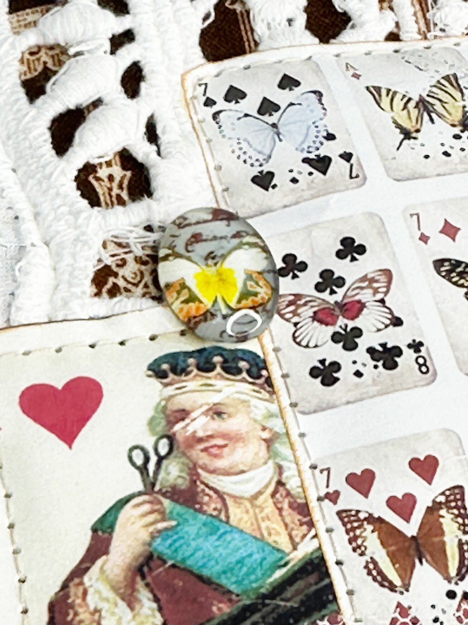 Блокнот "Карты" ручной работы — фото 1