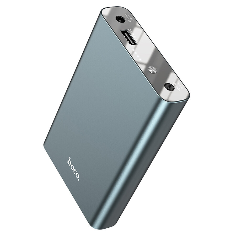 Портативный аккумулятор HOCO J97 UPS Multi function 2.1A 10000 мА⋅ч серый металлик