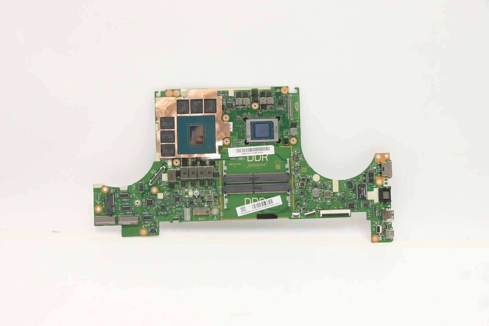 Материнская плата для ноутбука Lenovo IdeaPad Gaming 3-15ACH6 AMD Ryzen R7-5800H RTX3060 6G RM NOK (5B21C81178), оригинал