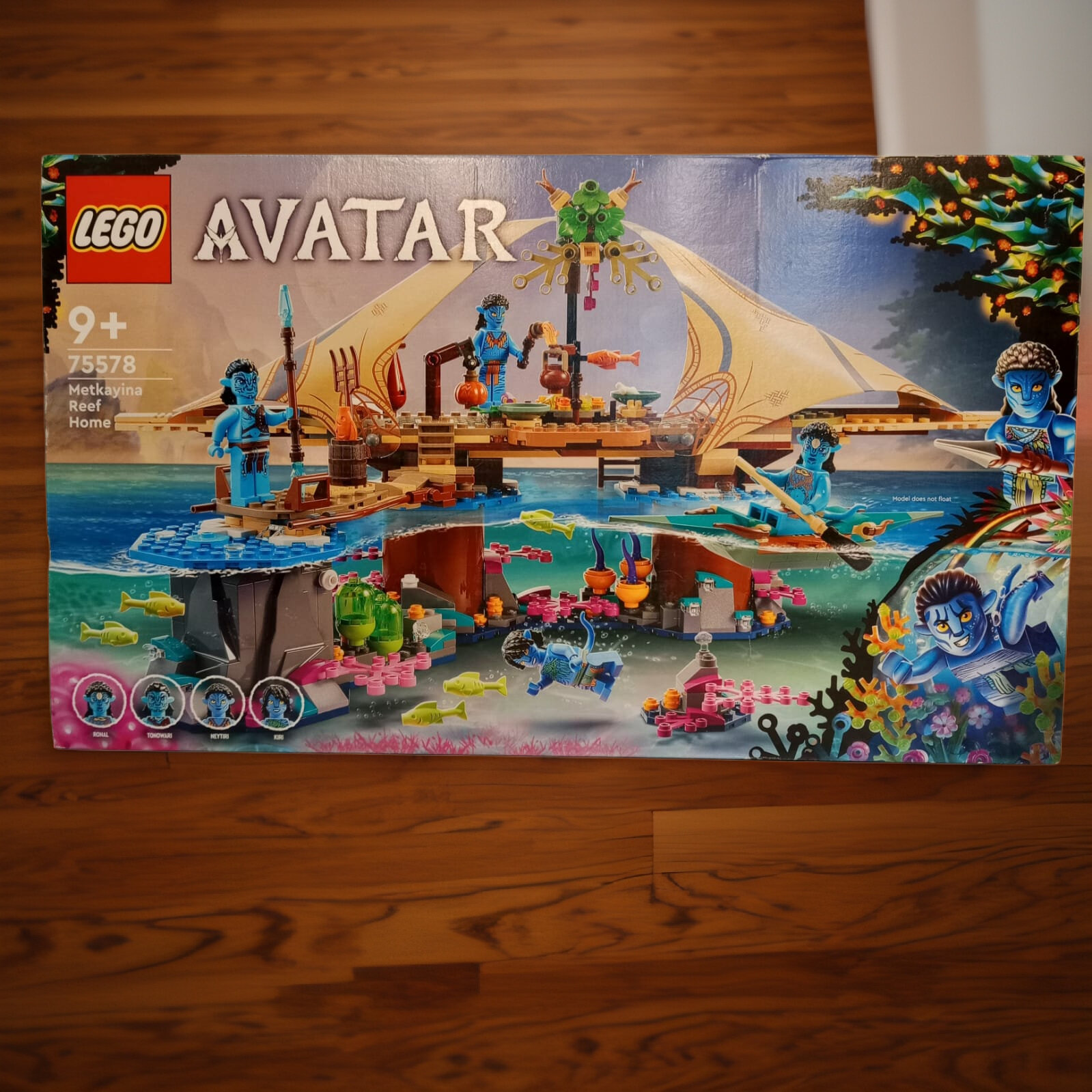 Конструктор LEGO Avatar Дом Риф Меткайна, 528 деталей, 9+, 75578