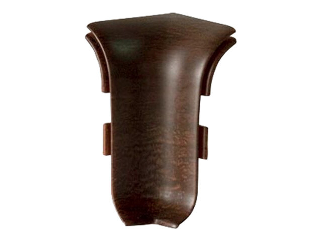 Угол внутренний для плинтуса ПВХ SALAG NGF 56мм Венге 1шт.