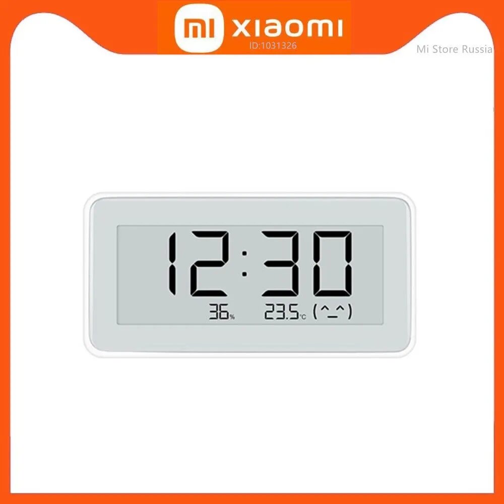 Метеостанция Xiaomi  Mijia   белый  с выносным датчиком  CR2032  60 г