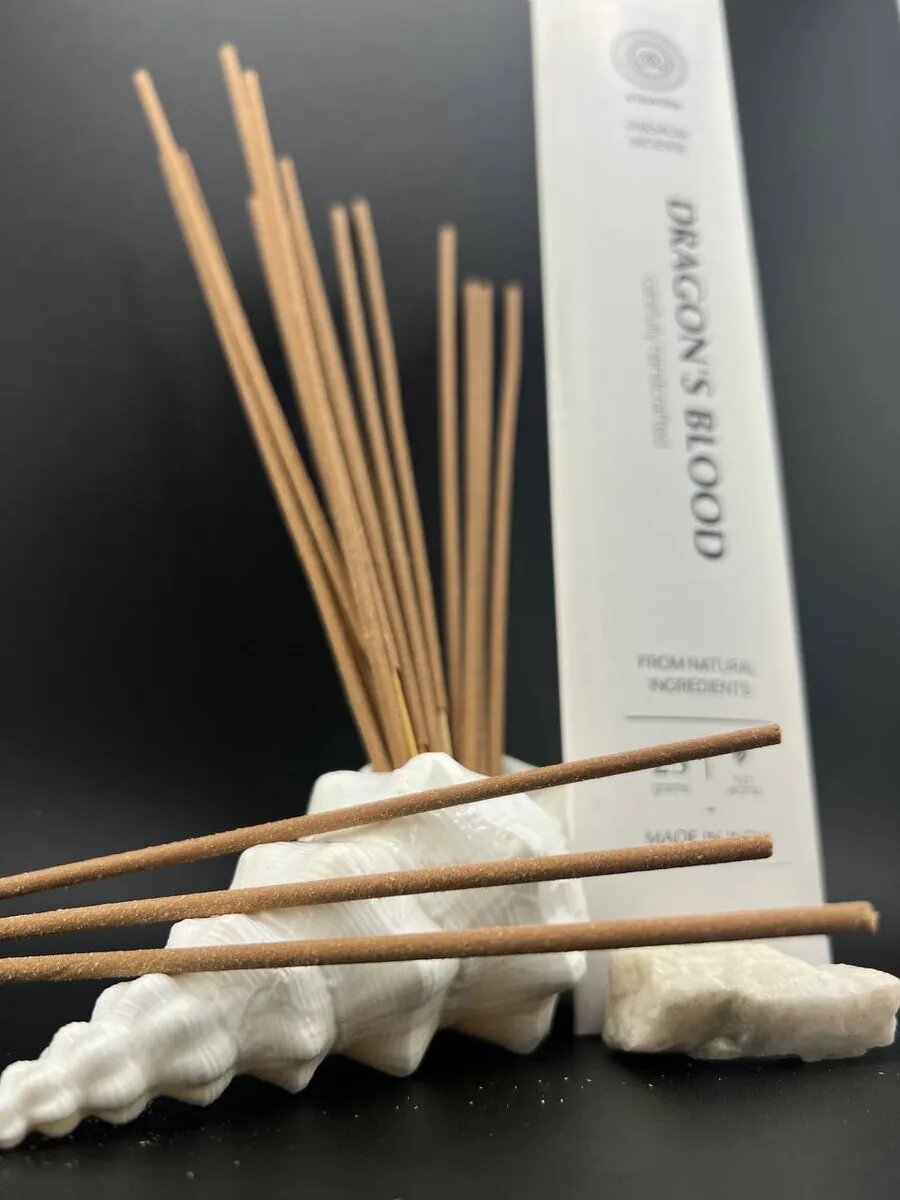 Благовония AROMA MOOD "Кровь Дракона", ручная работа, Аромапалочки Премиум, Индия — фото 1