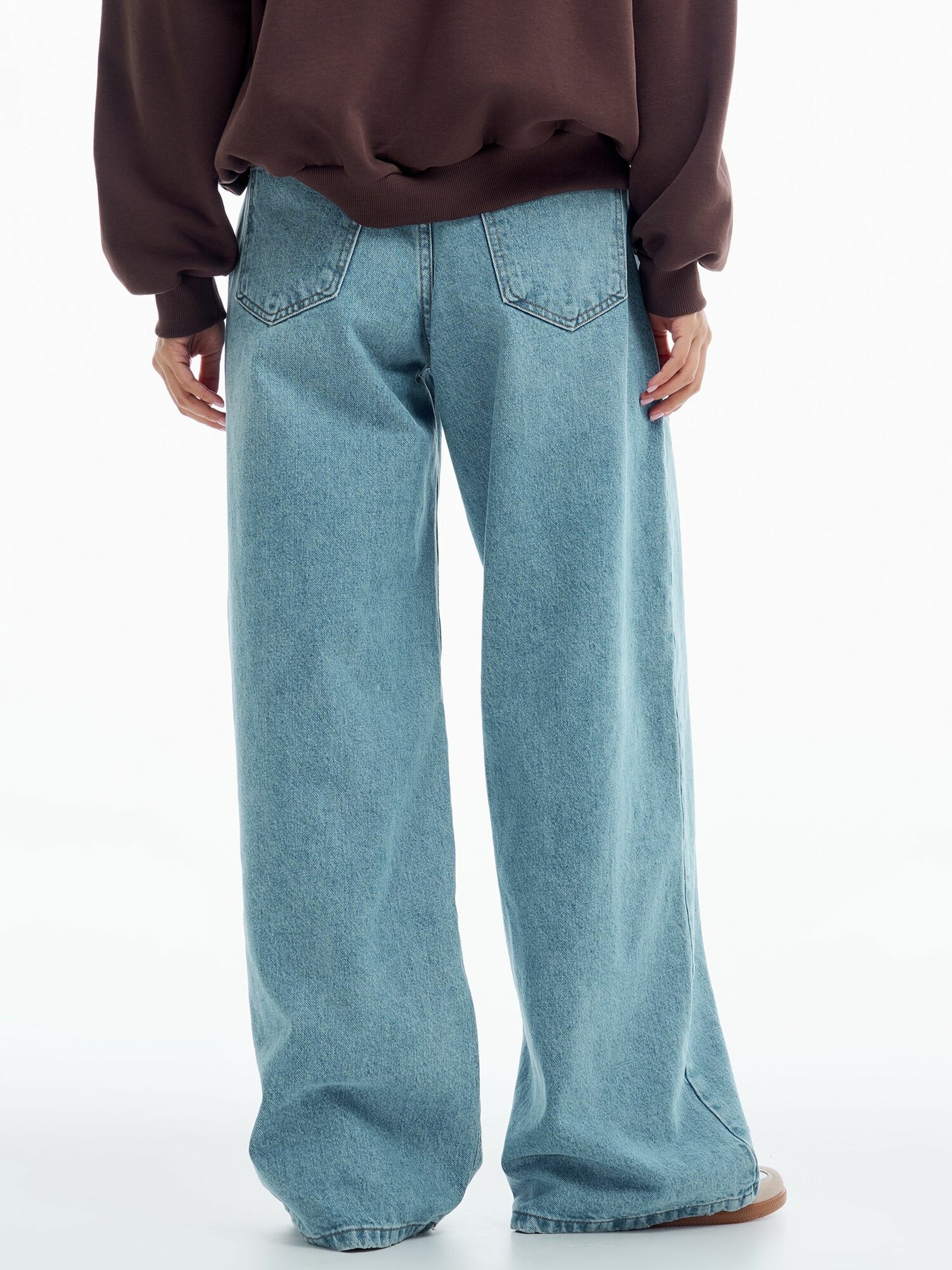 Брюки классические ТВОЕ, размер XS, голубой — фото 1