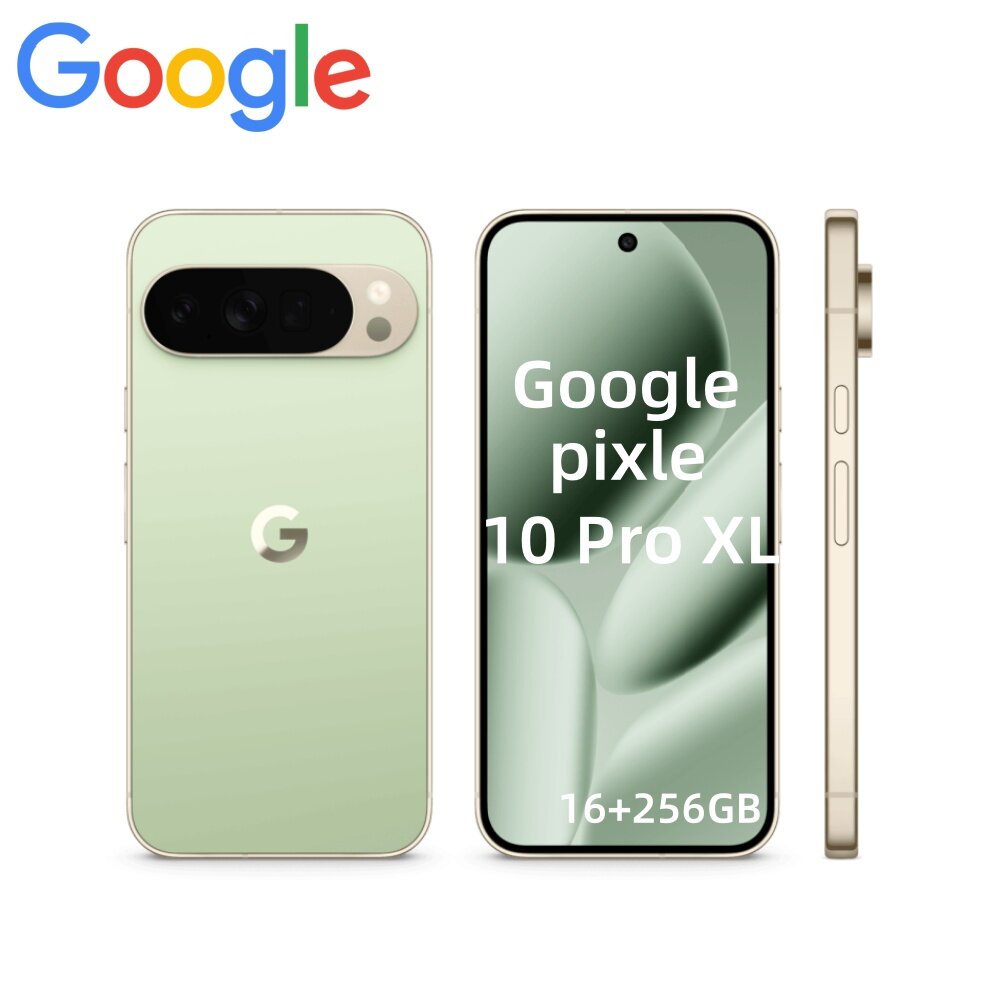 Смартфон Google Pixel 10 Pro XL 16/256 ГБ, 5G, jade (Зеленый), JP