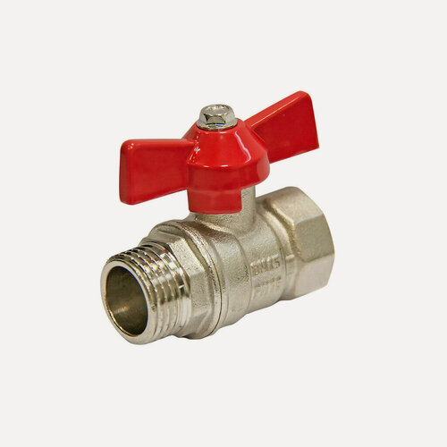 Изображение товара Кран шаровый СТМ Оптима 1" г/ш бабочка для систем водоснабжения и технической воды