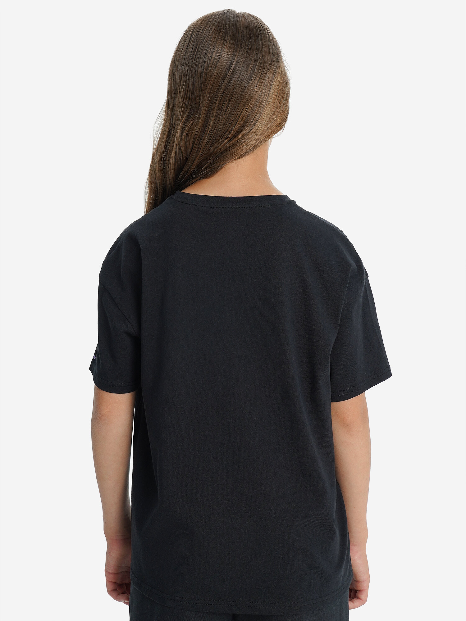 Футболка Demix, размер 158-164, черный — фото 1