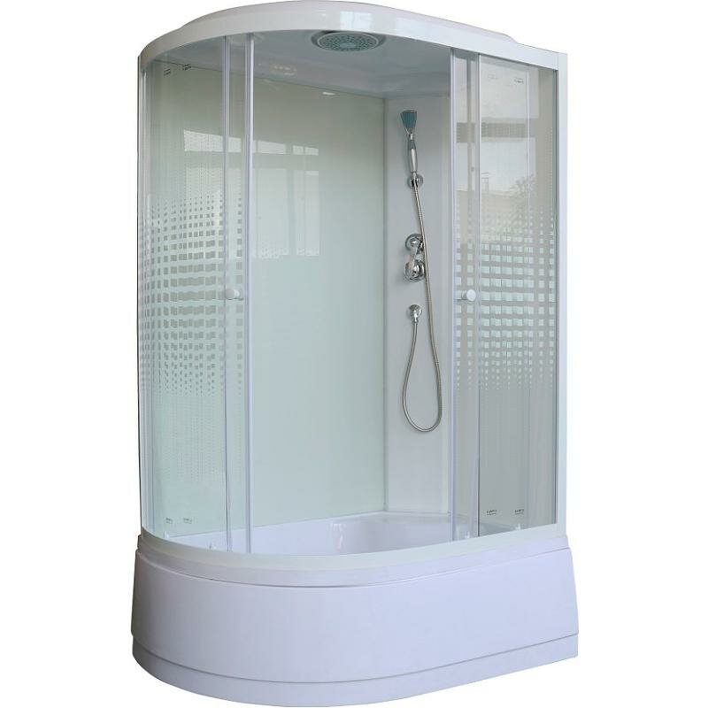 Душевая кабина Parly Bianco Эконом 80х120 R EB122P R без гидромассажа