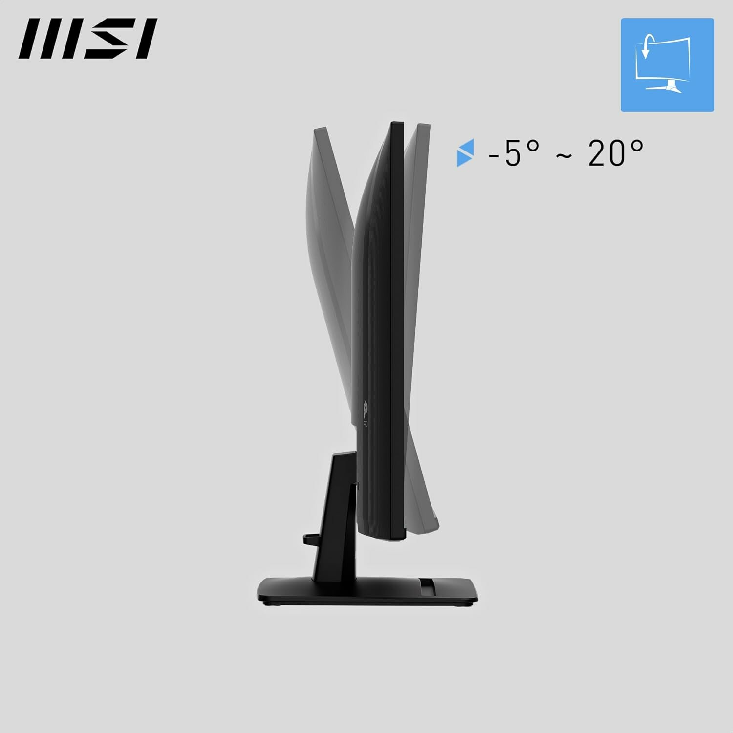 Монитор MSI PRO MP271A, IPS, 27", 1ms, 1920x1080, 120 Гц, WLED, Black — фото 1