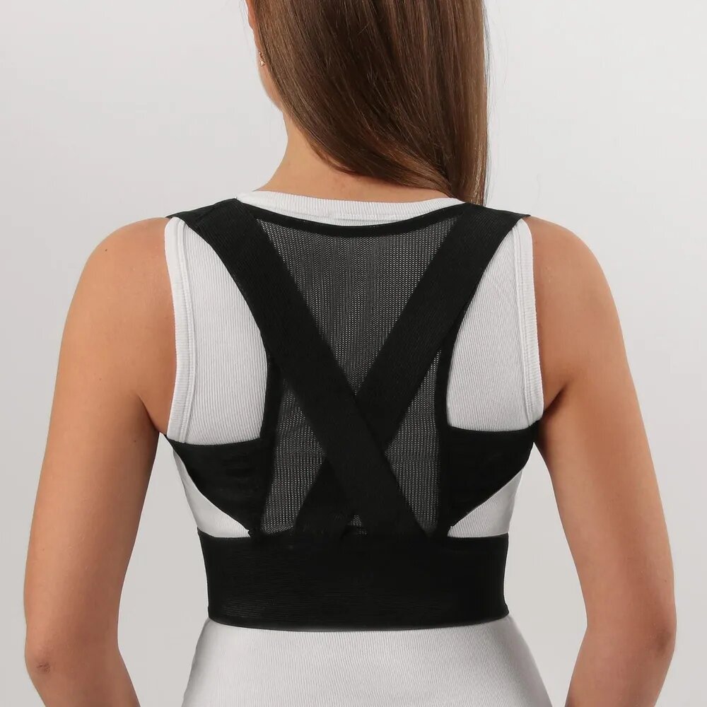 Корректоры Осанки Xiaomi Корректор- фиксатор для осанки и поясницы на липучка