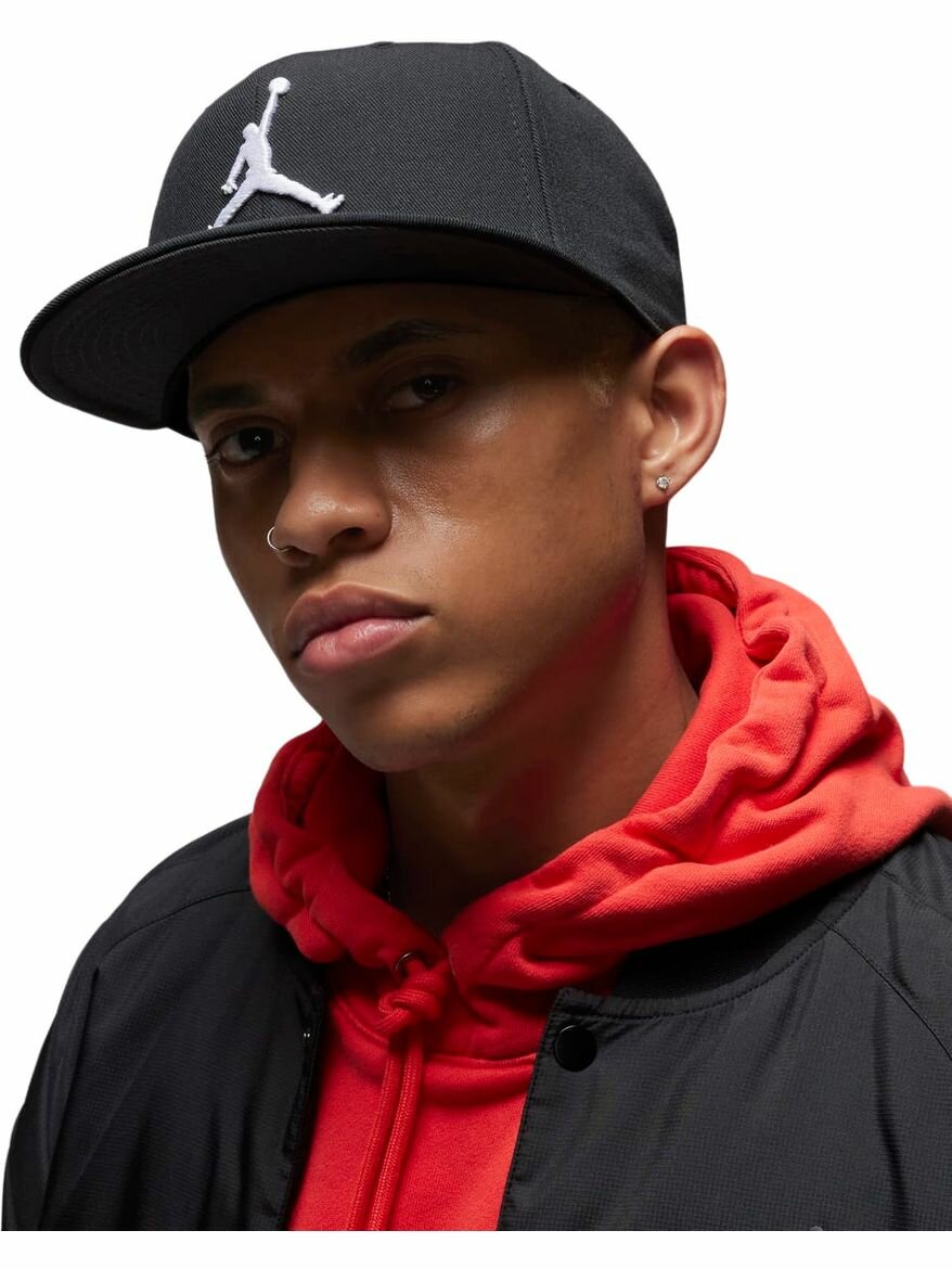 Бейсболка NIKE Jordan Jumpman Pro Adjustable Cap для мужчин, размер M/L, черный