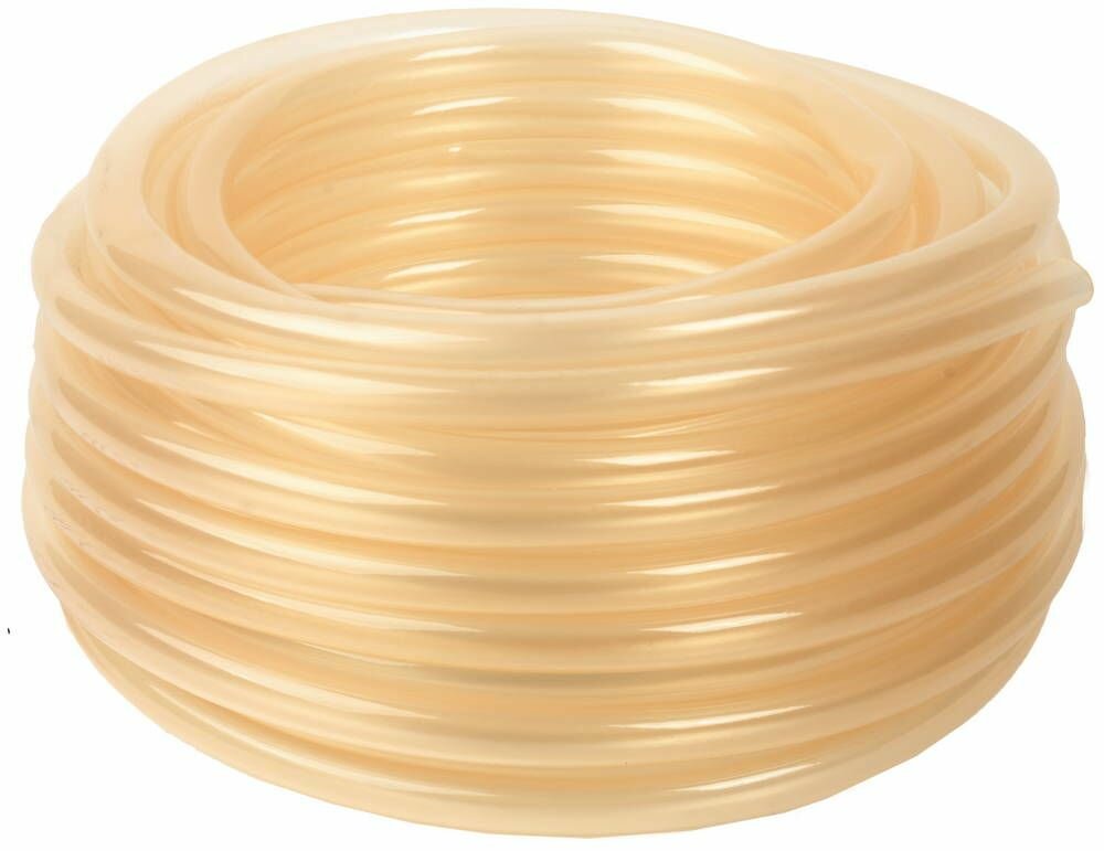 ЗУБР 3/4", 25 м, 10 атм, однослойный, прозрачный, поливочный шланг (40310-3/4-25)