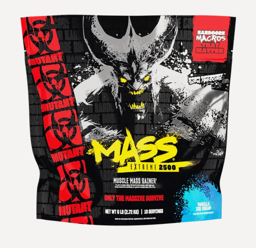 Изображение товара Гейнер Мутант Масс Mutant Mass XXXTREME - 2720 г, ванильное мороженое (6lb)
