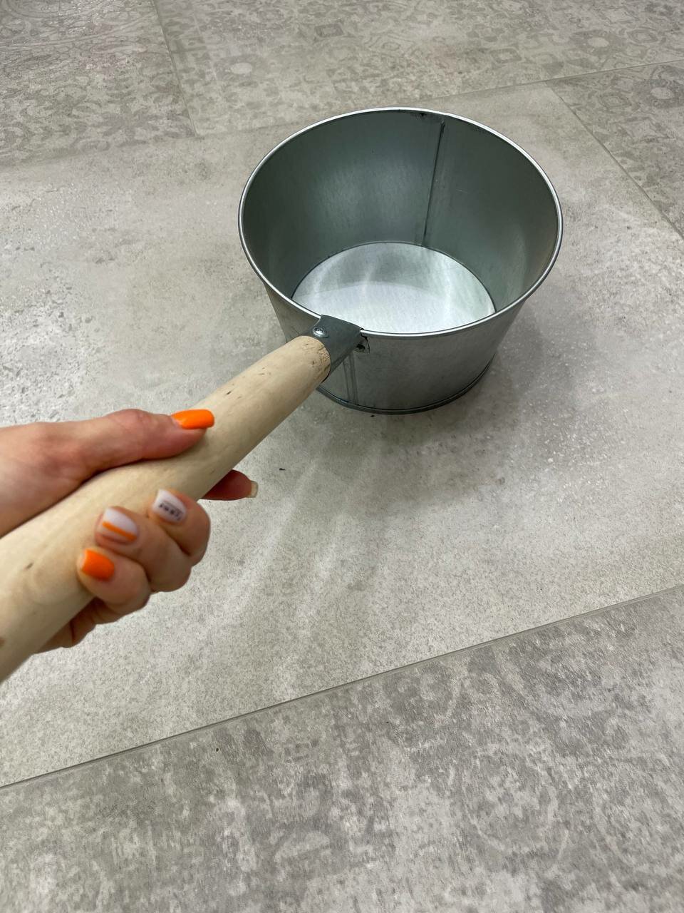 Ковш для бани оцинкованный 3 л