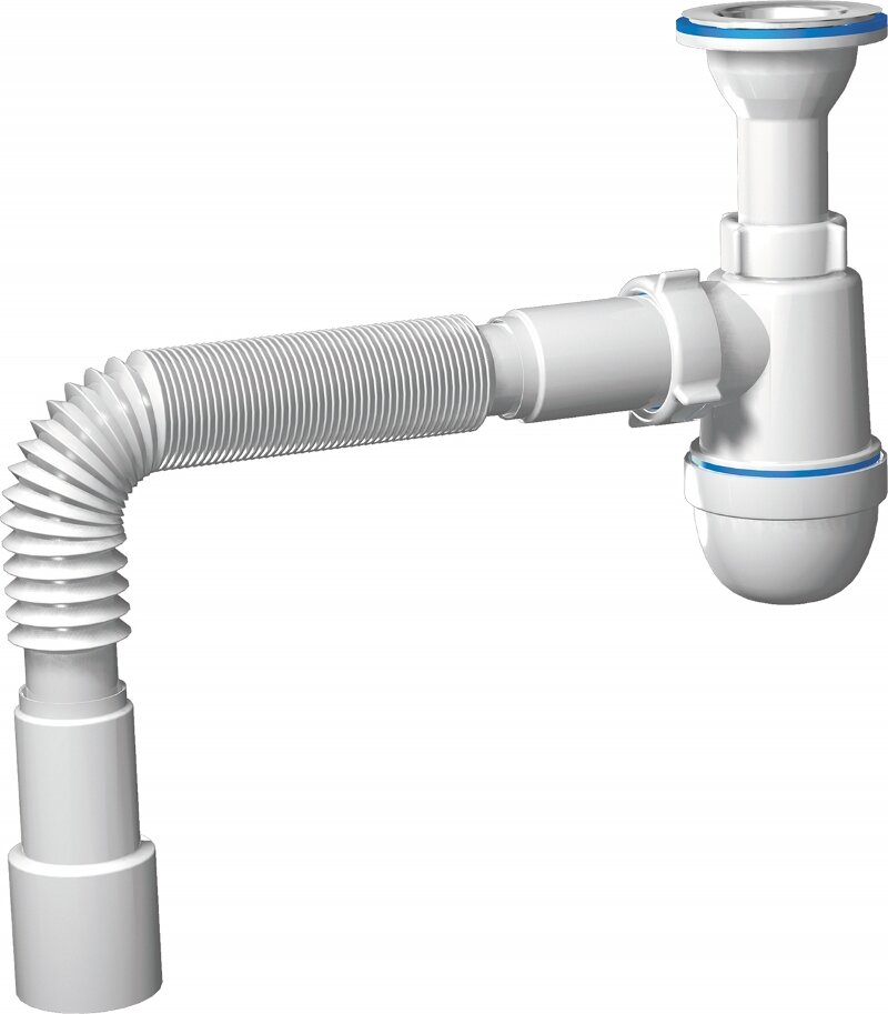 Сифон АНИ 1.1/2 40 с гофрой 40/50 C0515