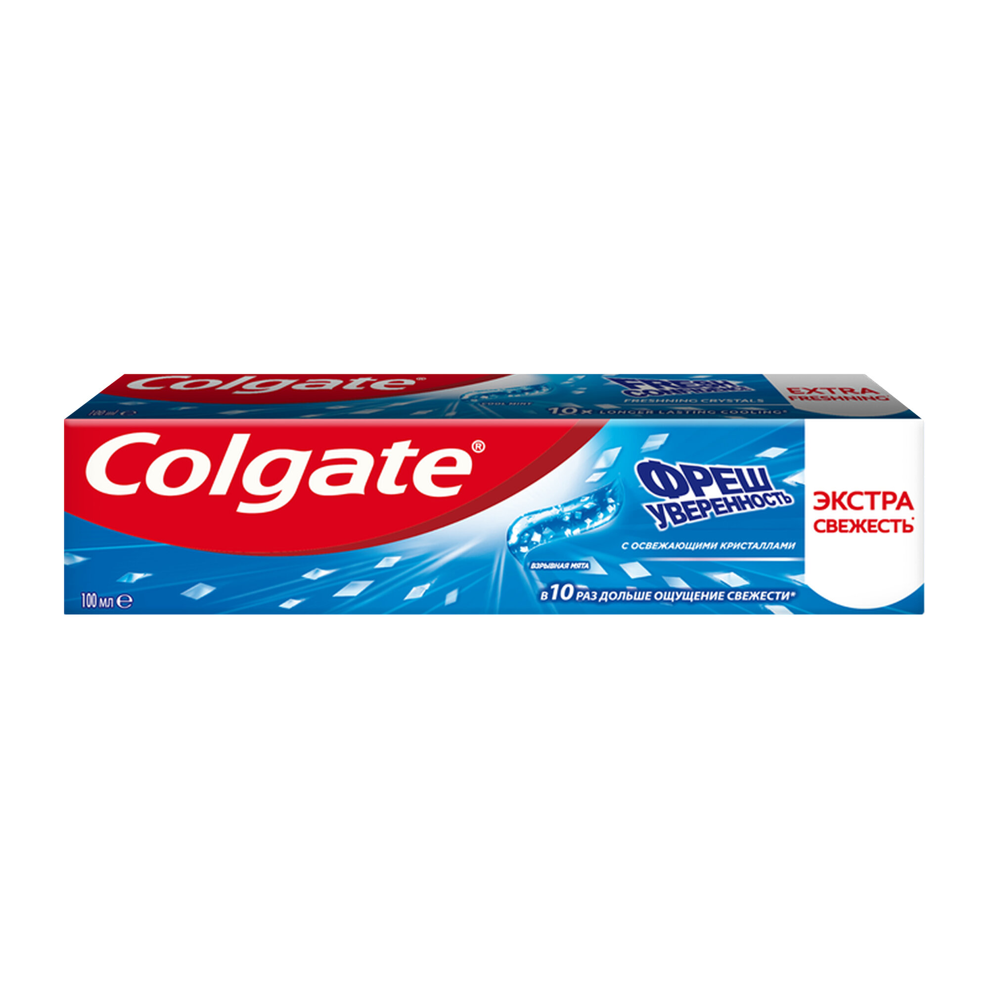 Зубная паста Colgate Fresh Confidence, Взрывная Мята, 100 мл — фото 1
