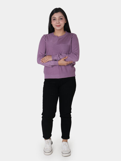 Свитер , размер OneSize, пурпур — фото 1