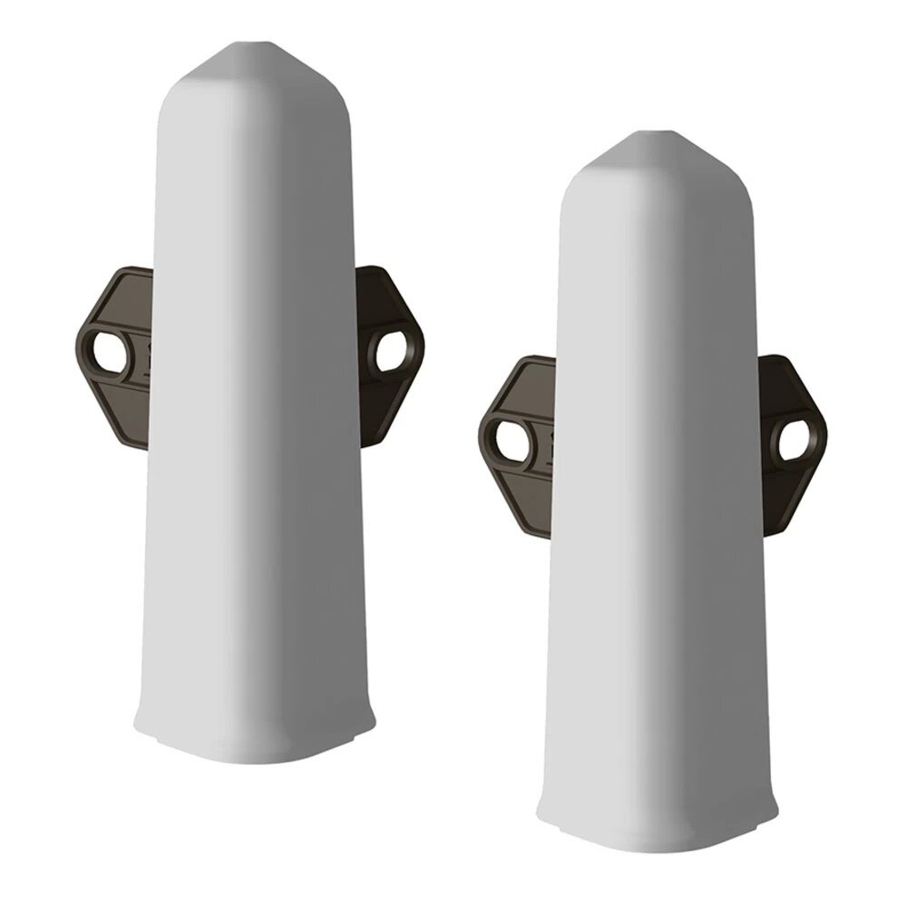 Угол наружный Деконика 100 мм светло-серый Г-профиль (2 шт.) Деконика Д-П100-Нк-Ф2 002 СВТ СЕР