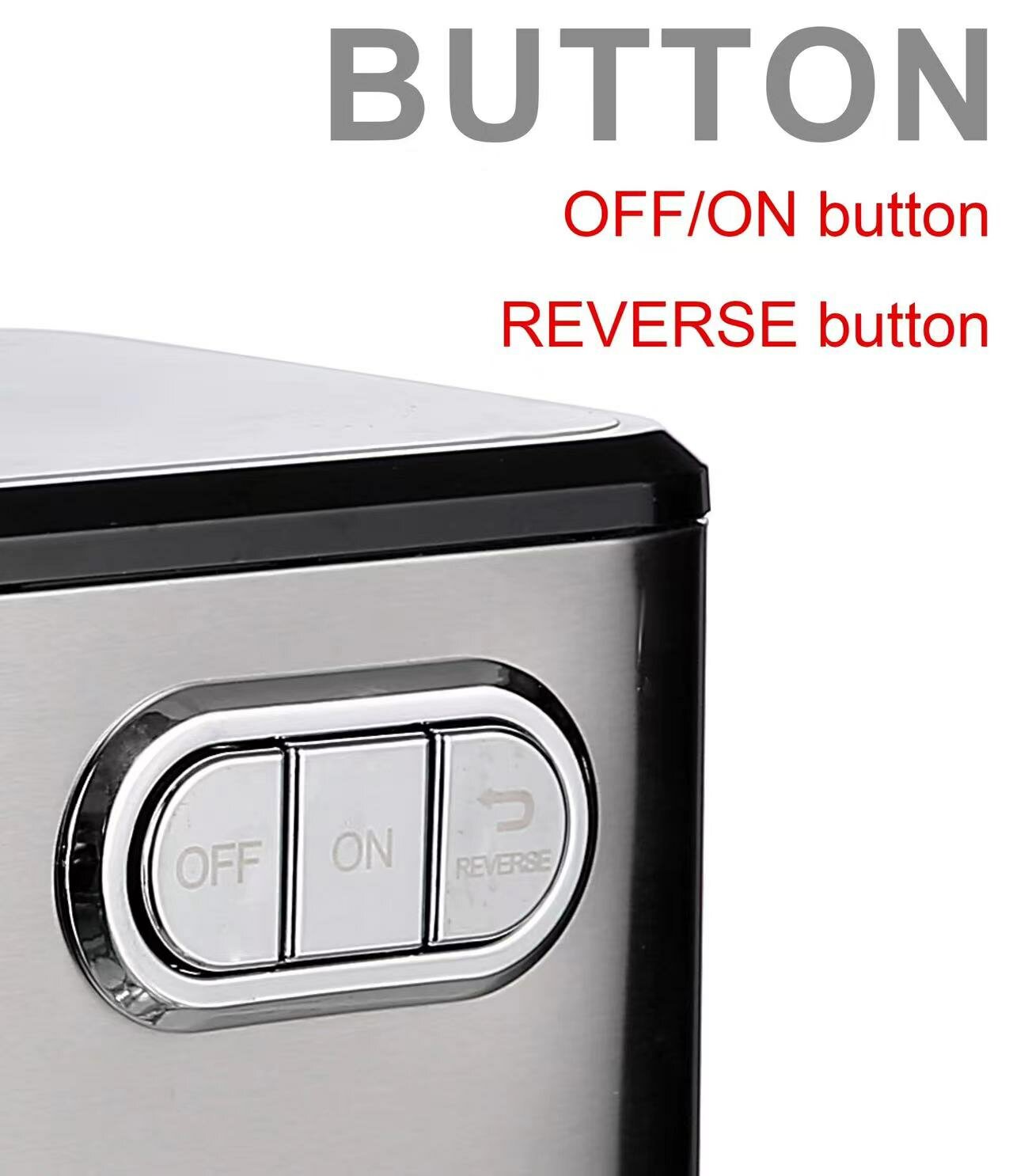 Электрическая мясорубка Sonifer SF‑5001 мощностью 3000 Вт с корпусом из нержавеющей стали, тремя сменными решётками — фото 1