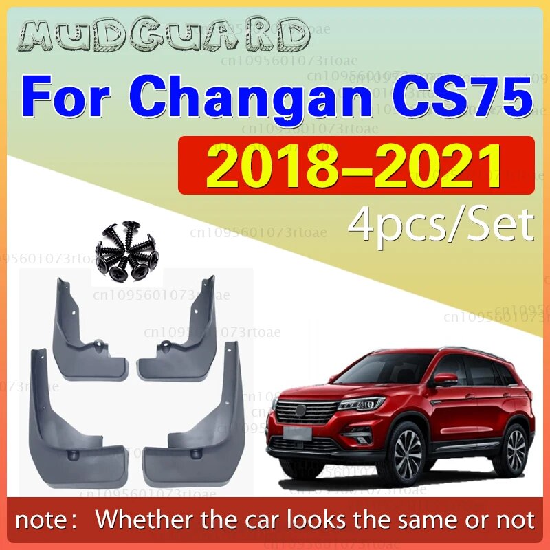 Брызговики для Changan CS75 2018-2021, передние и задние брызговики, автомобильные аксессуары 2018 2019 2020 2021